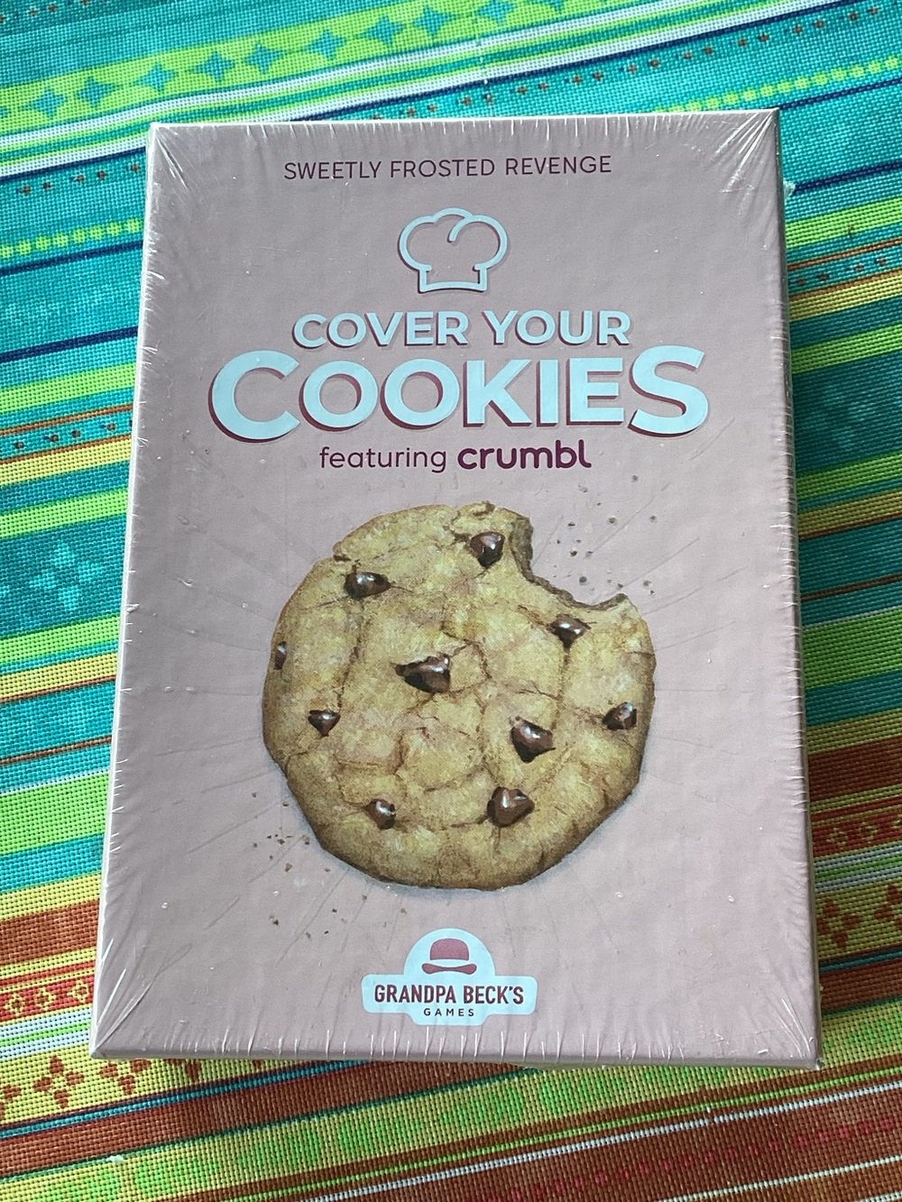 Cover Your Cookies Card Game - featuring crumbl cookies